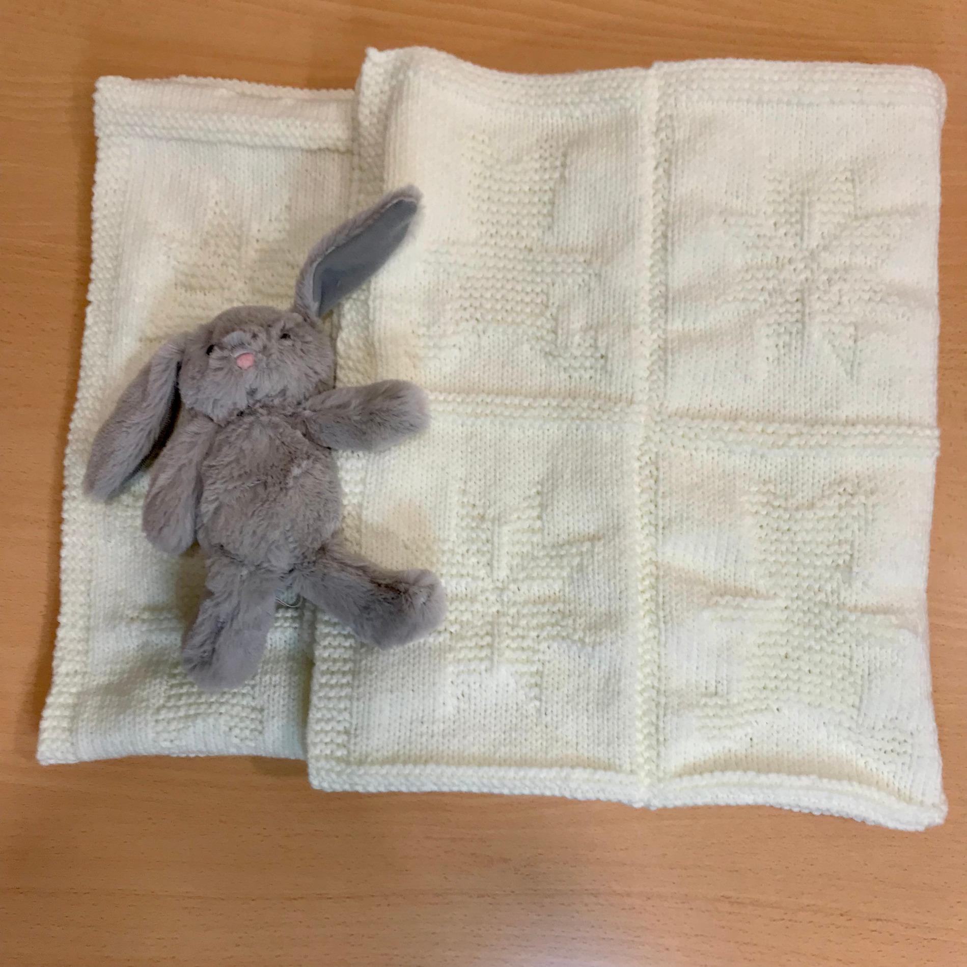 Couverture Bébé en laine anti-pilling