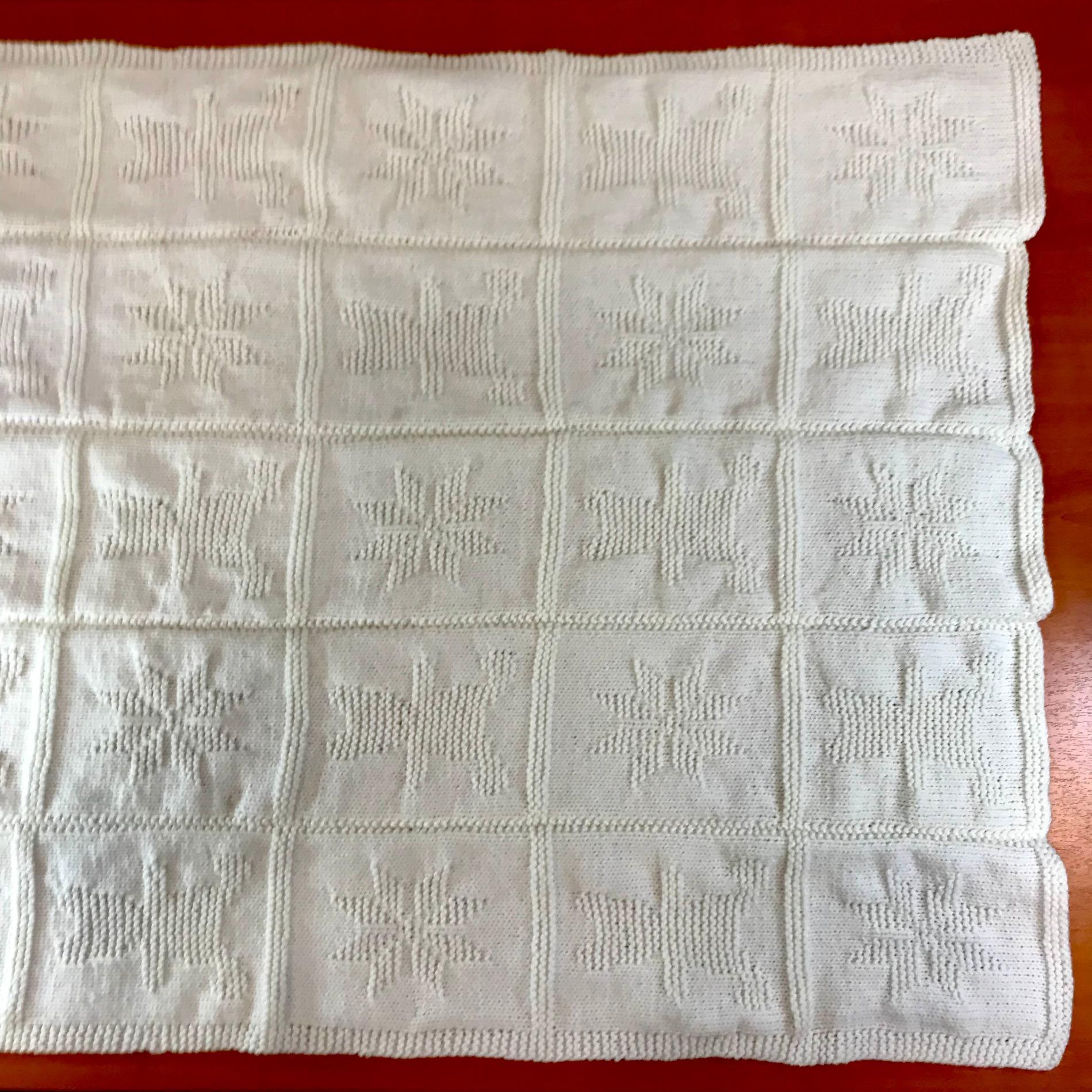 Couverture Bébé en laine anti-pilling